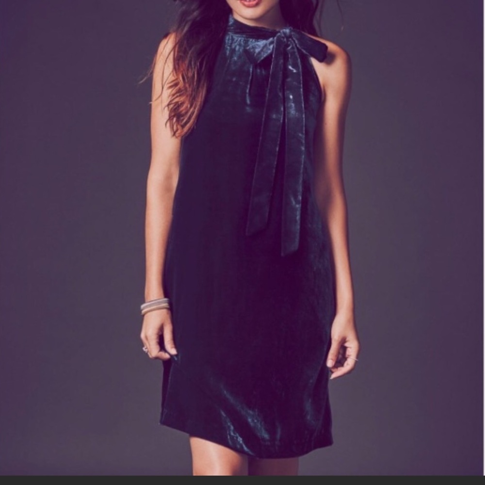 Janie and Jack Navy Blue Dress